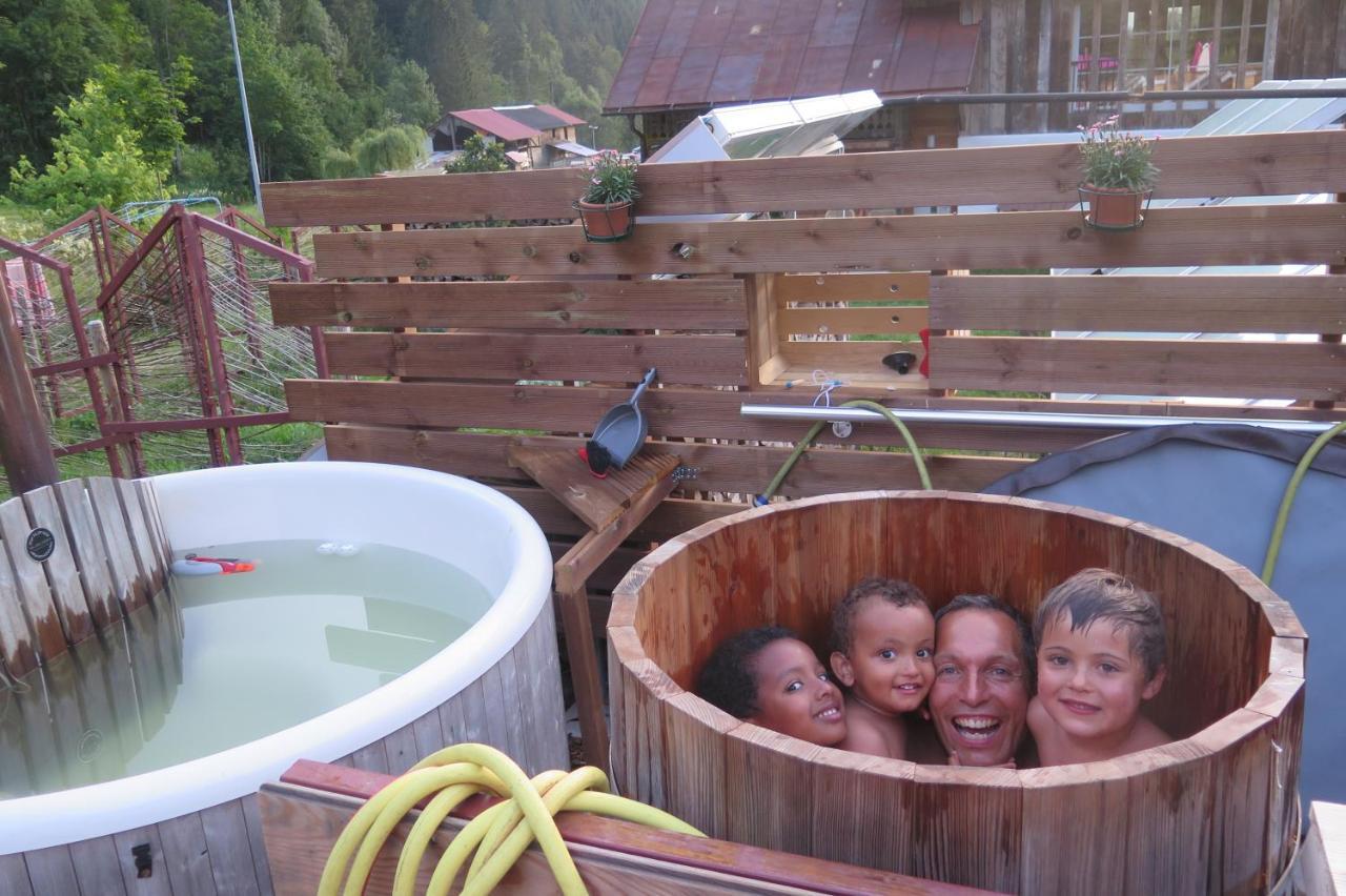 Riversong Centre Thermal Les Plans-sur-Bex Buitenkant foto